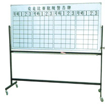 競走犯規(guī)牌